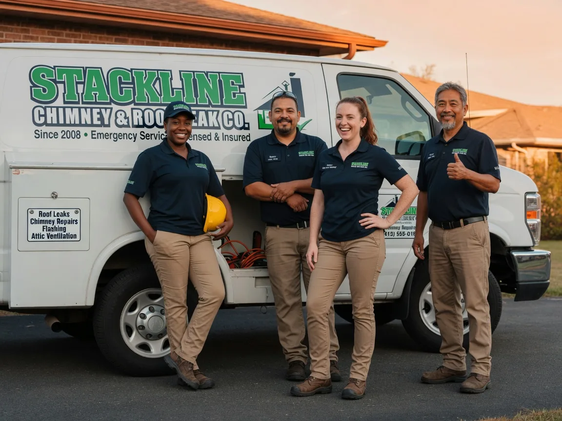 Chimney flashing repair company in Hartfield, VA